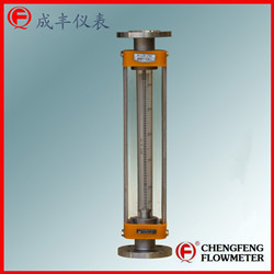 LZB-25B  all stainless steel flange connector glass tube flowmeter anti-corrosion type [CHENGFENG FLOWMETER]  professional manufacture professional type selection high accuracy